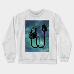 headphones Crewneck Sweatshirt
